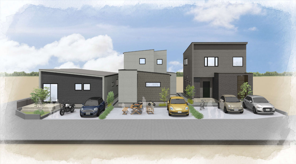 【知立市牛田町】3/7(土) 戸建賃貸アパート完成見学会 写真